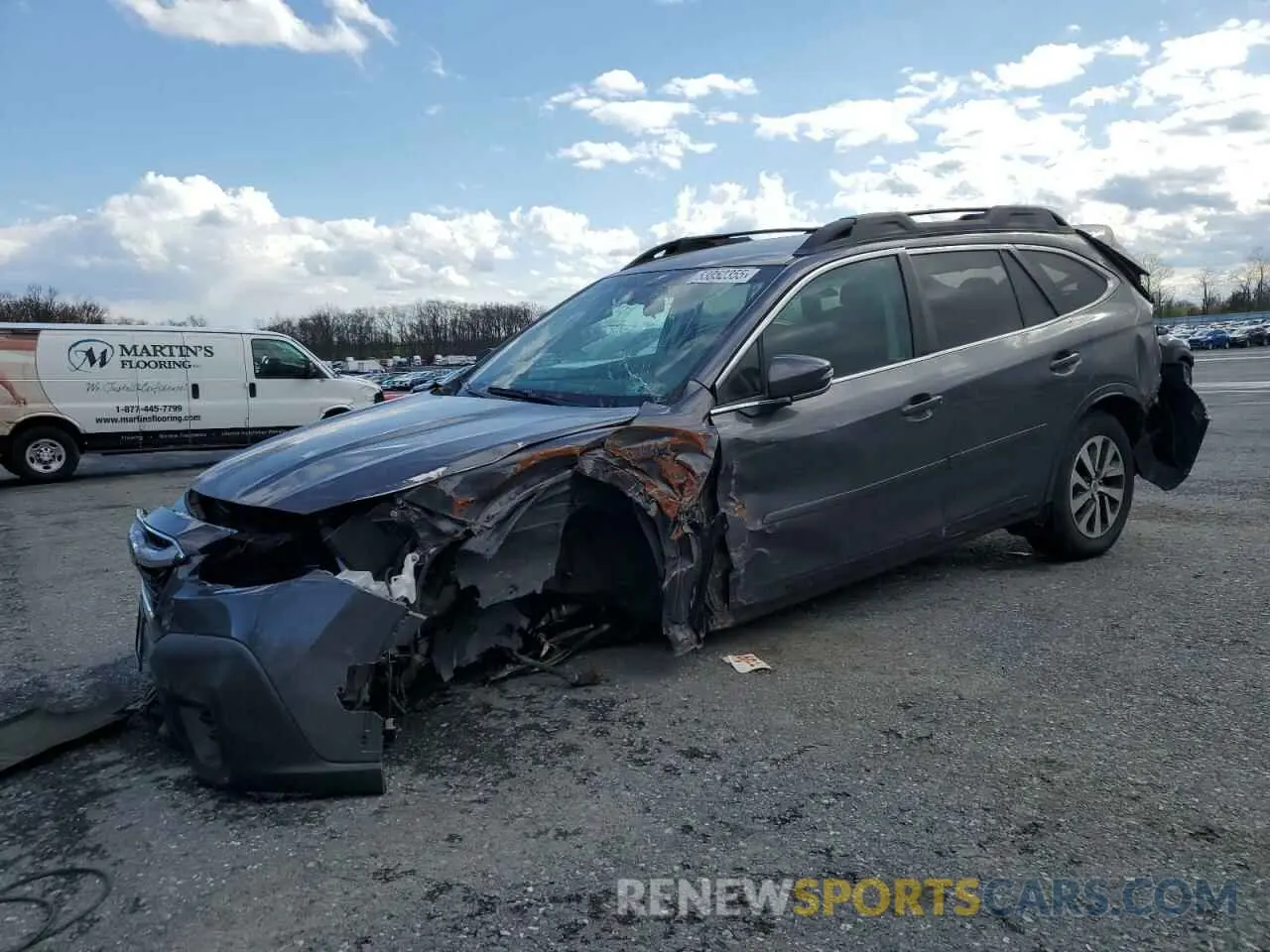 1 fotografías del automóvil dañado 4S4BTACC2L3105276 SUBARU OUTBACK 2020