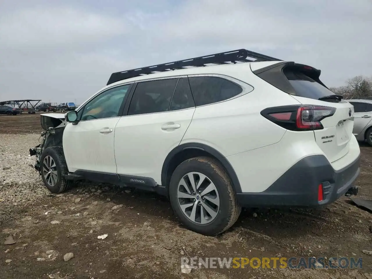 2 fotografías del automóvil dañado 4S4BTACC2L3161167 SUBARU OUTBACK 2020