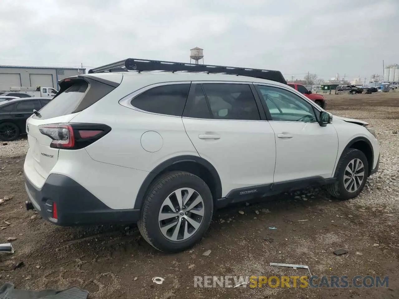 3 fotografías del automóvil dañado 4S4BTACC2L3161167 SUBARU OUTBACK 2020