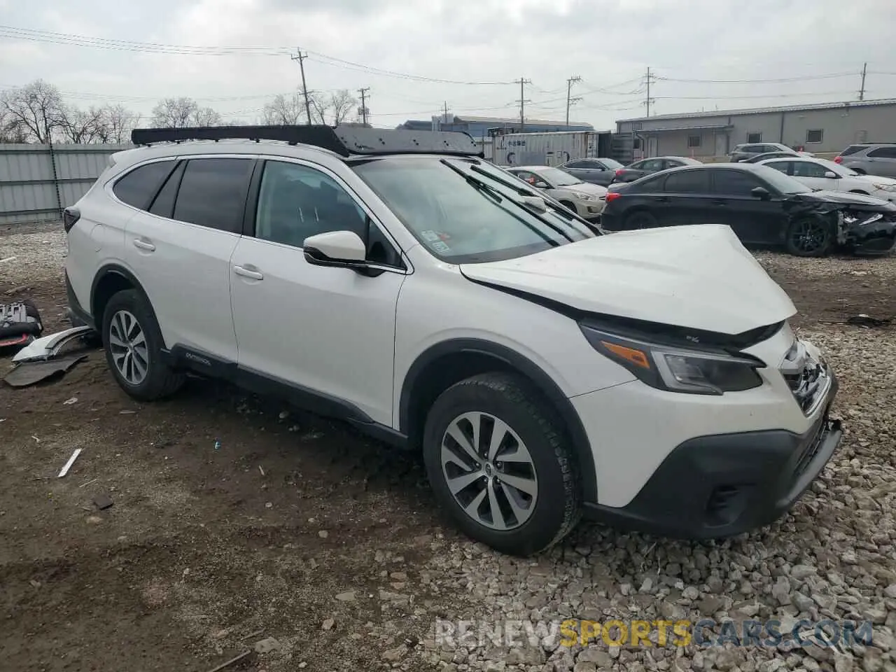 4 fotografías del automóvil dañado 4S4BTACC2L3161167 SUBARU OUTBACK 2020