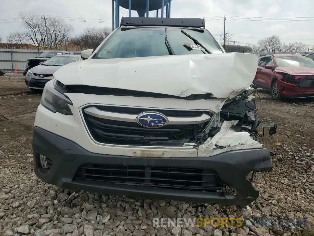 5 fotografías del automóvil dañado 4S4BTACC2L3161167 SUBARU OUTBACK 2020