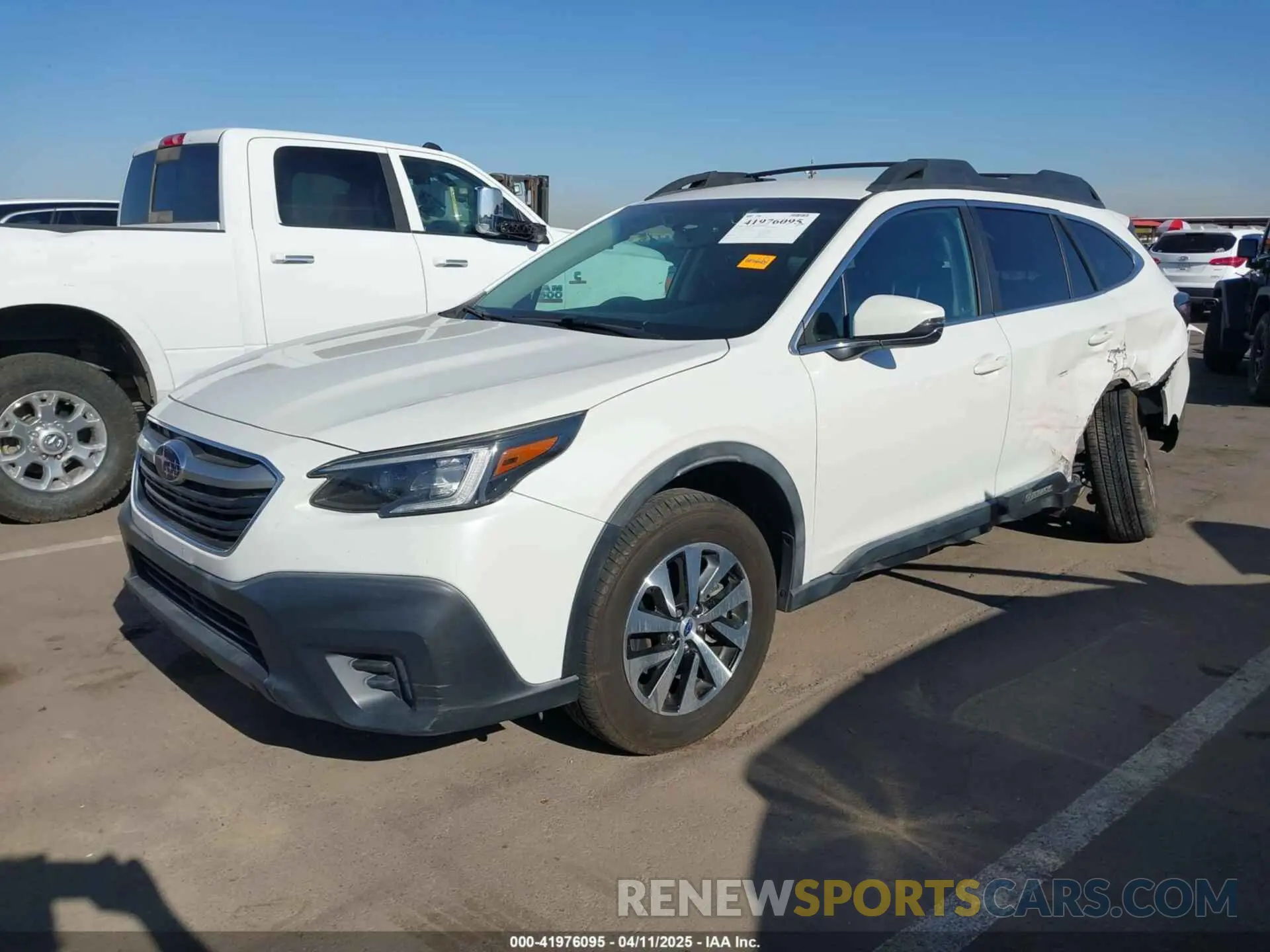 2 fotografías del automóvil dañado 4S4BTACC2L3181192 SUBARU OUTBACK 2020