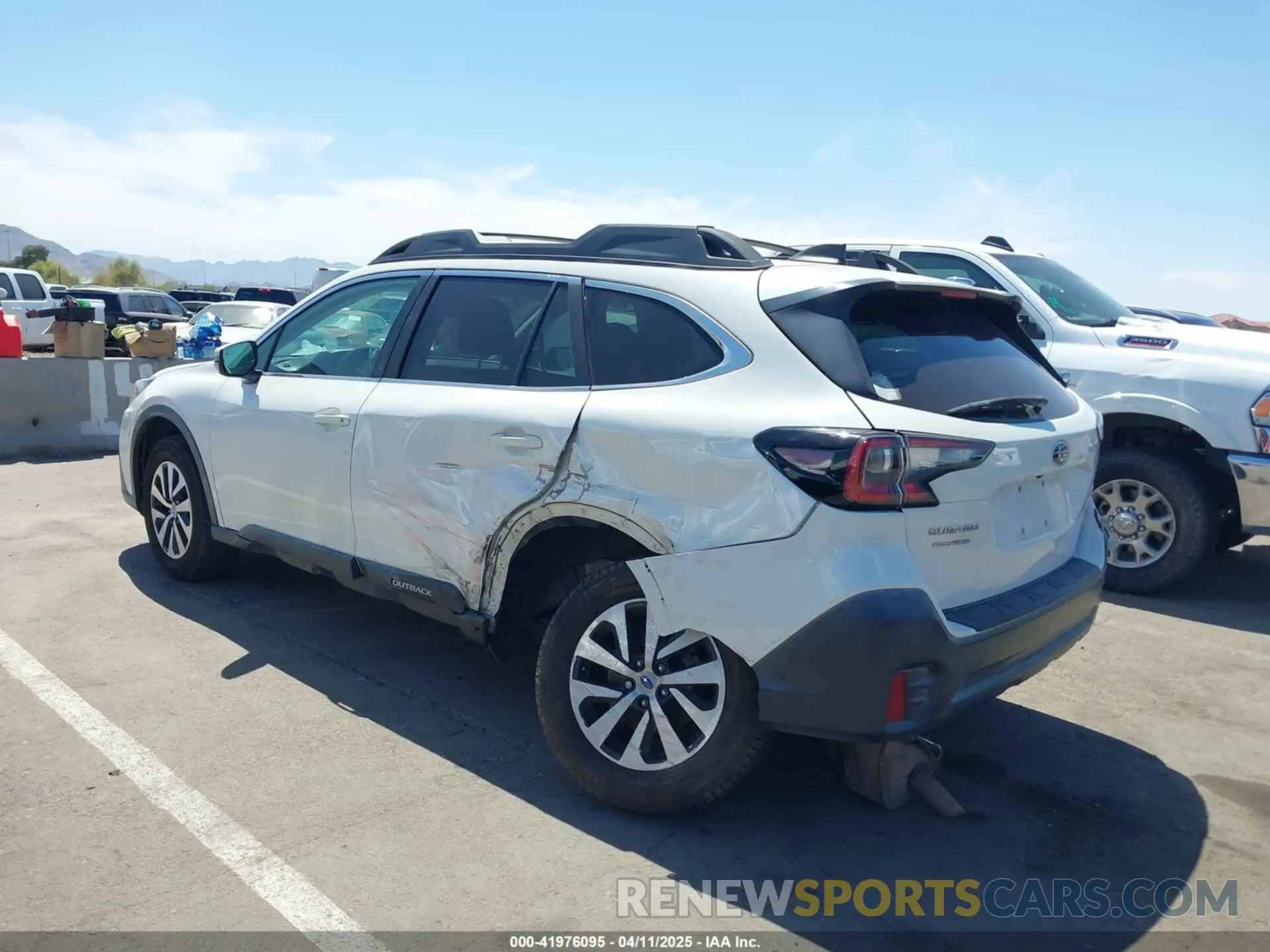 3 fotografías del automóvil dañado 4S4BTACC2L3181192 SUBARU OUTBACK 2020