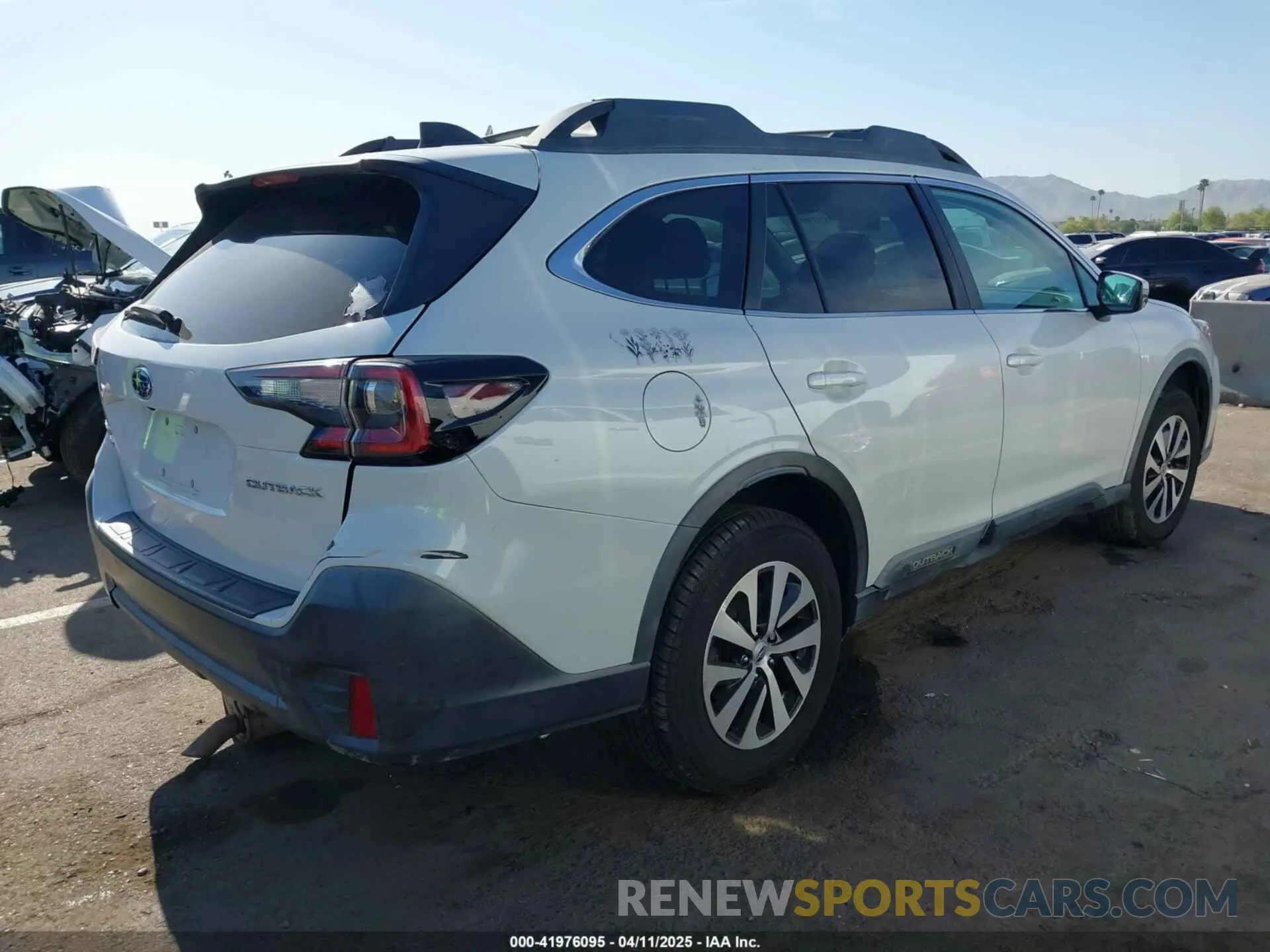 4 fotografías del automóvil dañado 4S4BTACC2L3181192 SUBARU OUTBACK 2020