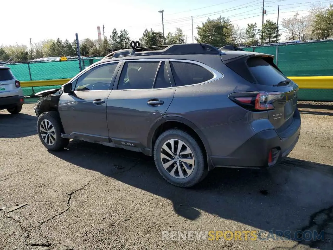 2 fotografías del automóvil dañado 4S4BTACC2L3206298 SUBARU OUTBACK 2020
