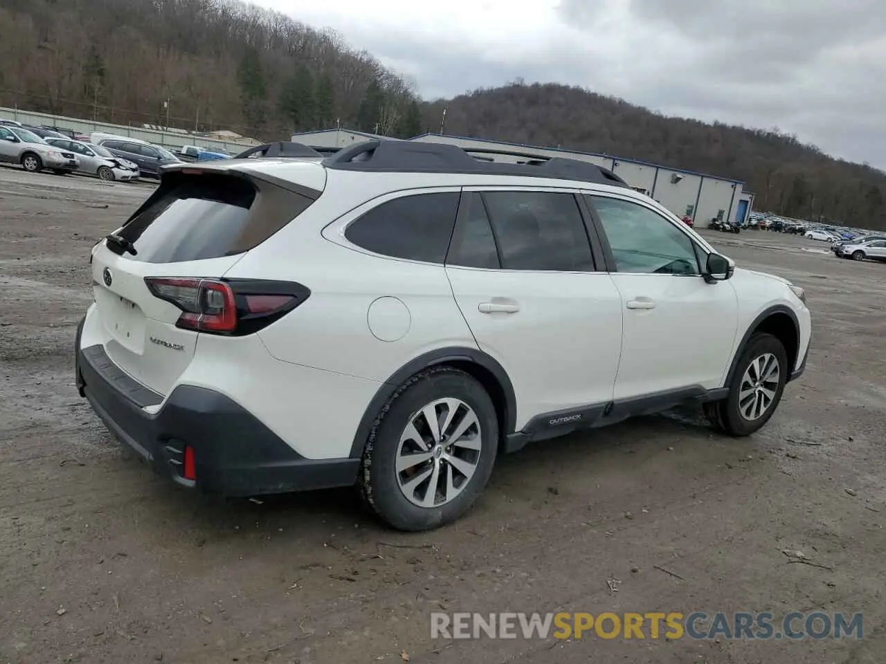 3 fotografías del automóvil dañado 4S4BTACC2L3210318 SUBARU OUTBACK 2020