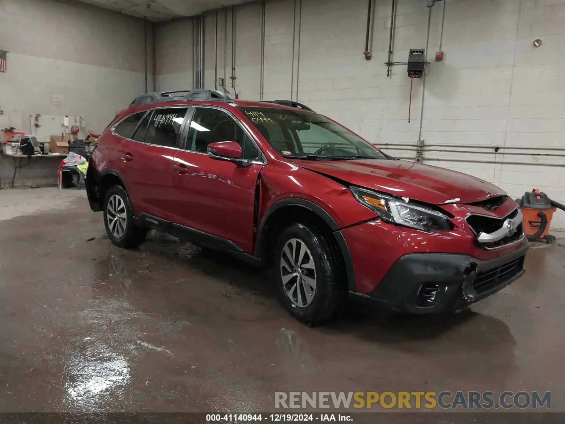 1 fotografías del automóvil dañado 4S4BTACC2L3220668 SUBARU OUTBACK 2020