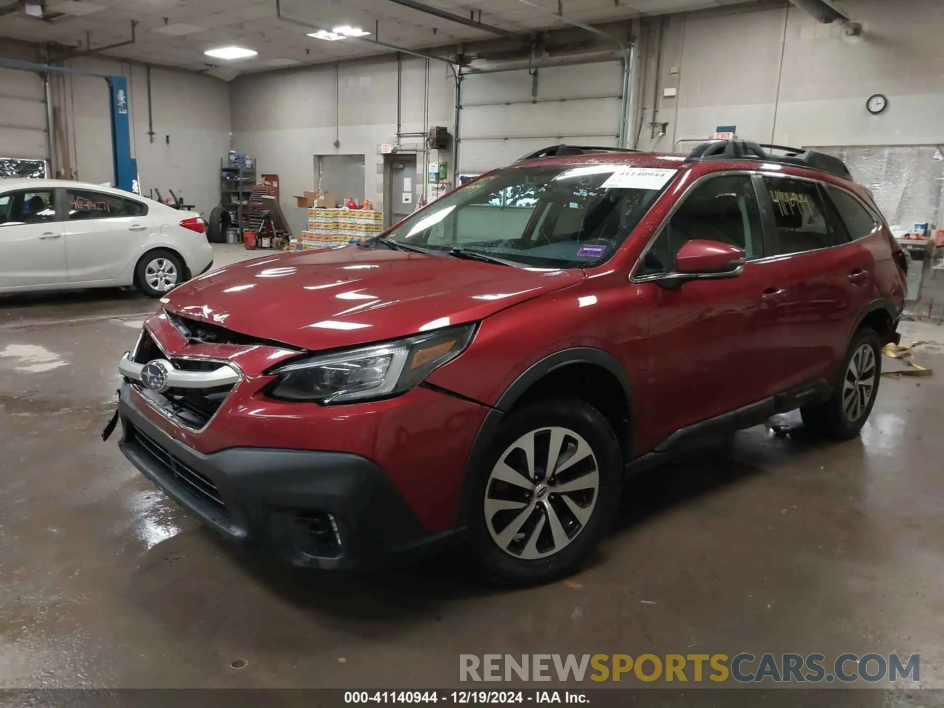 2 fotografías del automóvil dañado 4S4BTACC2L3220668 SUBARU OUTBACK 2020