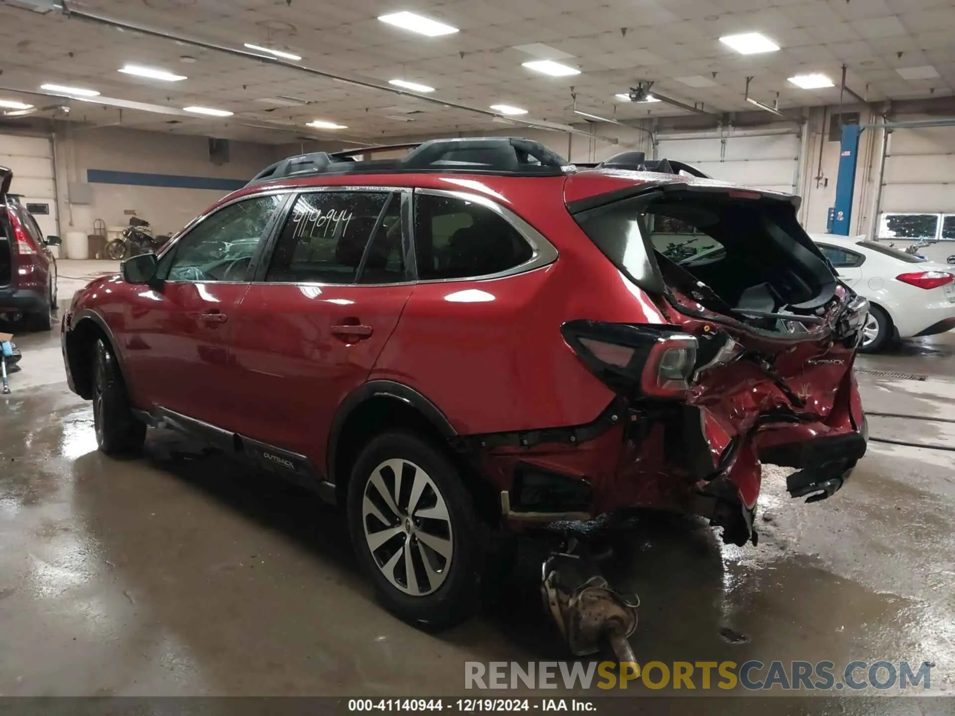 3 fotografías del automóvil dañado 4S4BTACC2L3220668 SUBARU OUTBACK 2020