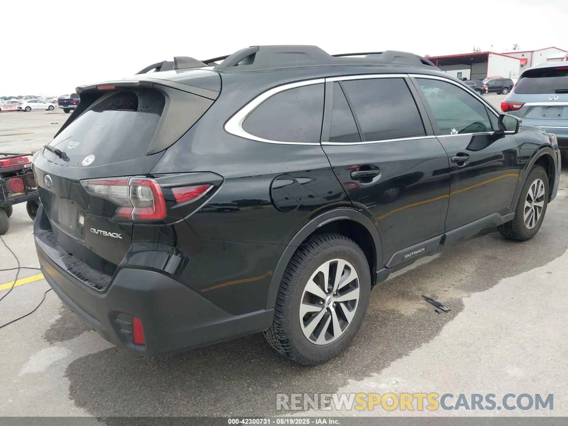 4 fotografías del automóvil dañado 4S4BTACC2L3264444 SUBARU OUTBACK 2020
