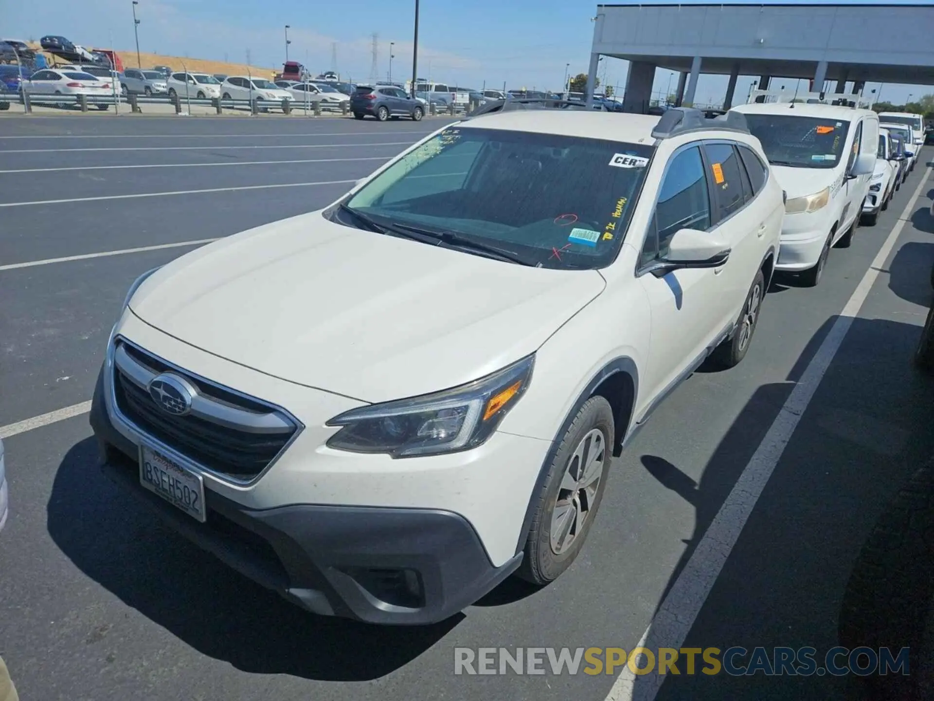 27 fotografías del automóvil dañado 4S4BTACC3L3219156 SUBARU OUTBACK 2020