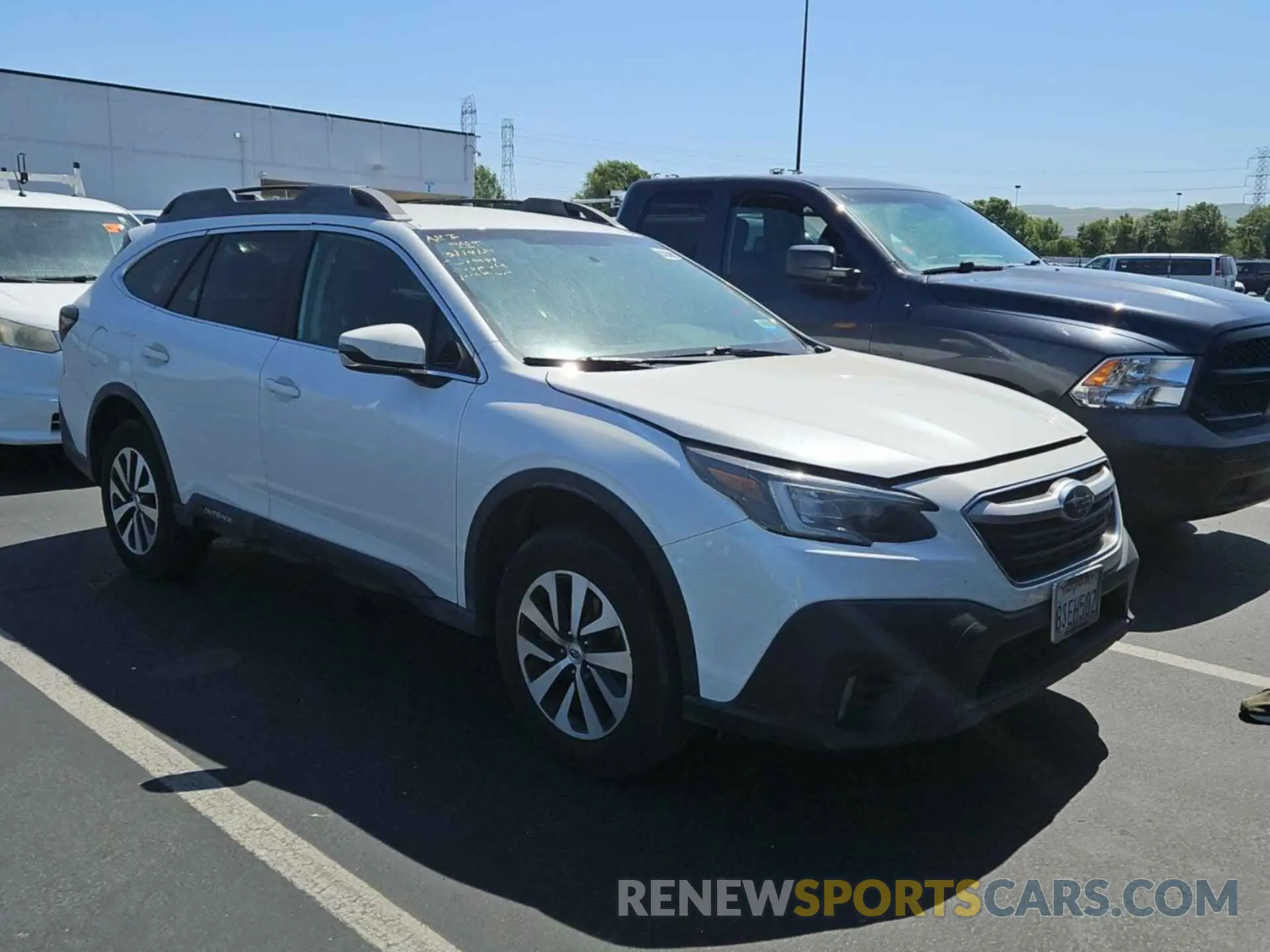 3 fotografías del automóvil dañado 4S4BTACC3L3219156 SUBARU OUTBACK 2020
