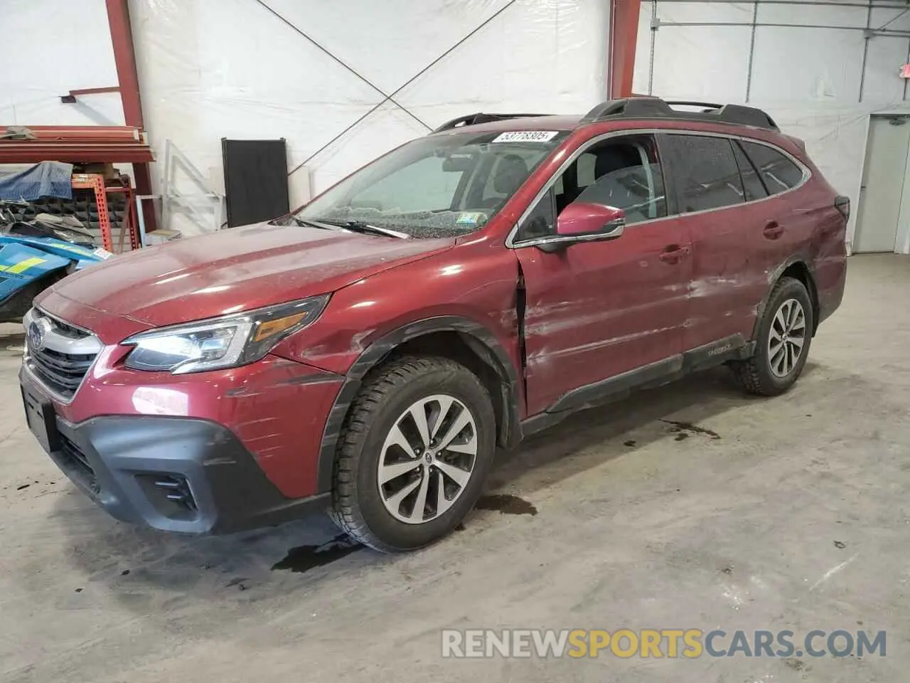 1 fotografías del automóvil dañado 4S4BTACC5L3251509 SUBARU OUTBACK 2020