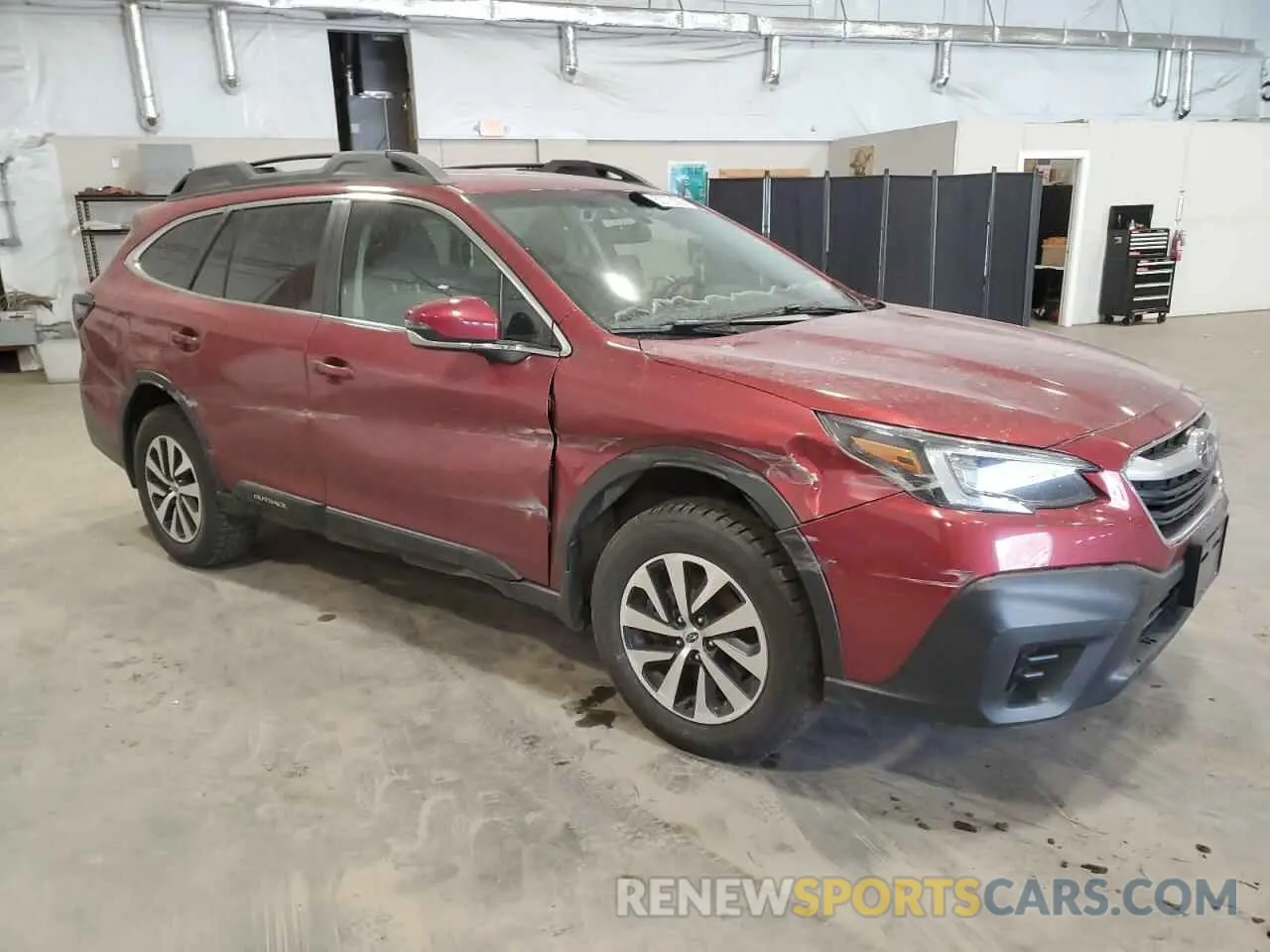 4 fotografías del automóvil dañado 4S4BTACC5L3251509 SUBARU OUTBACK 2020