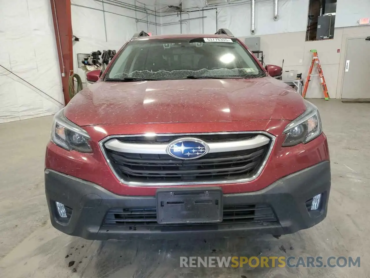 5 fotografías del automóvil dañado 4S4BTACC5L3251509 SUBARU OUTBACK 2020