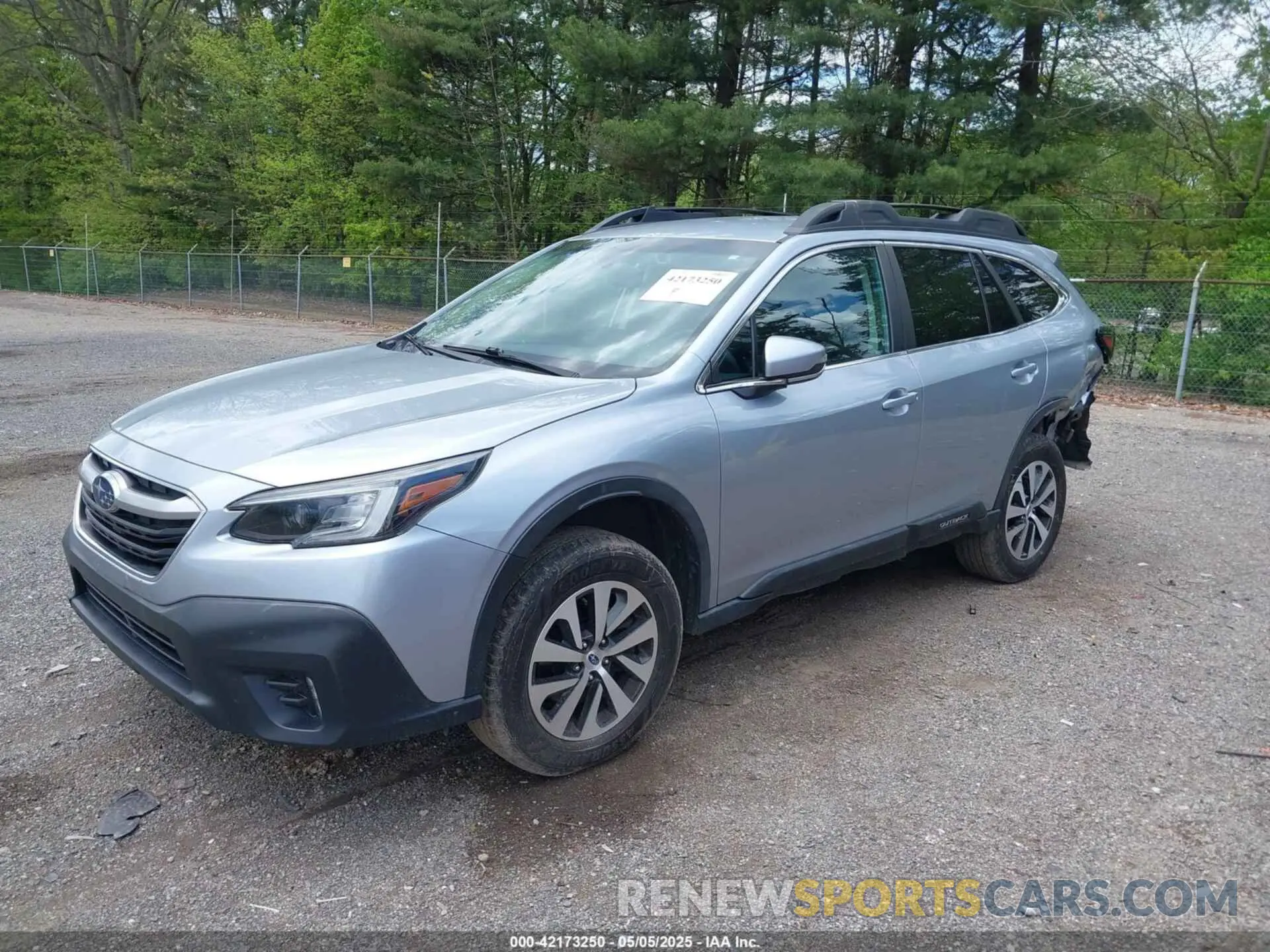 2 fotografías del automóvil dañado 4S4BTACC6L3127894 SUBARU OUTBACK 2020