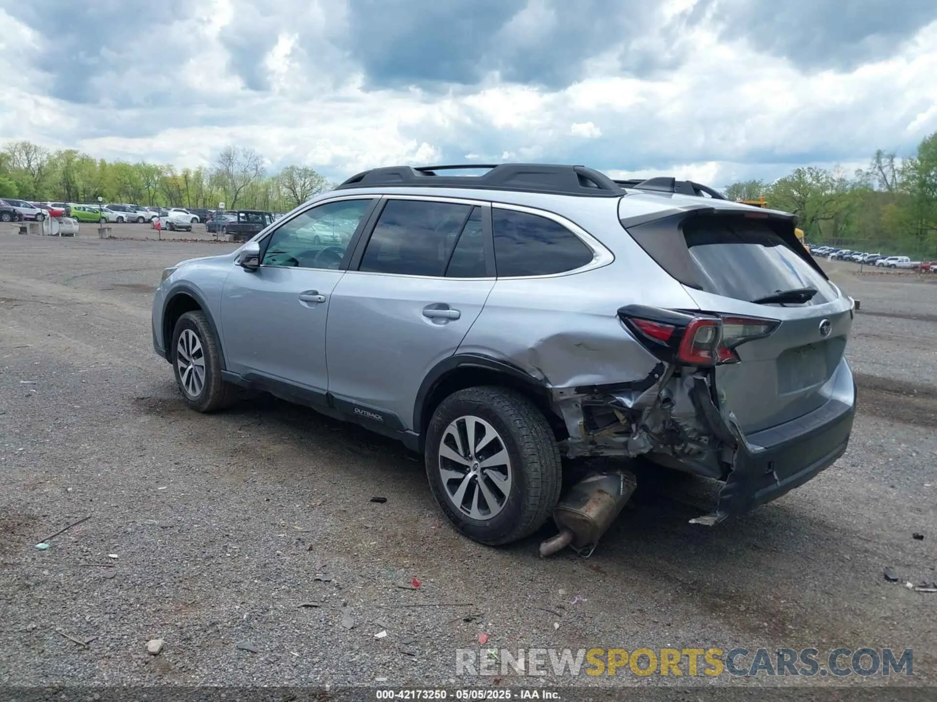 3 fotografías del automóvil dañado 4S4BTACC6L3127894 SUBARU OUTBACK 2020