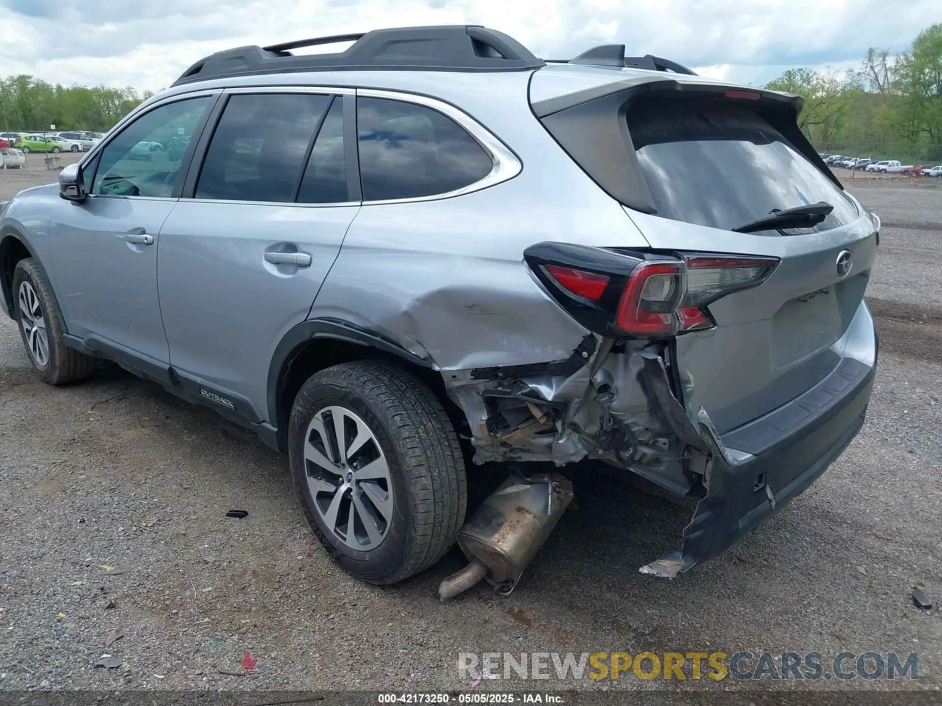 6 fotografías del automóvil dañado 4S4BTACC6L3127894 SUBARU OUTBACK 2020