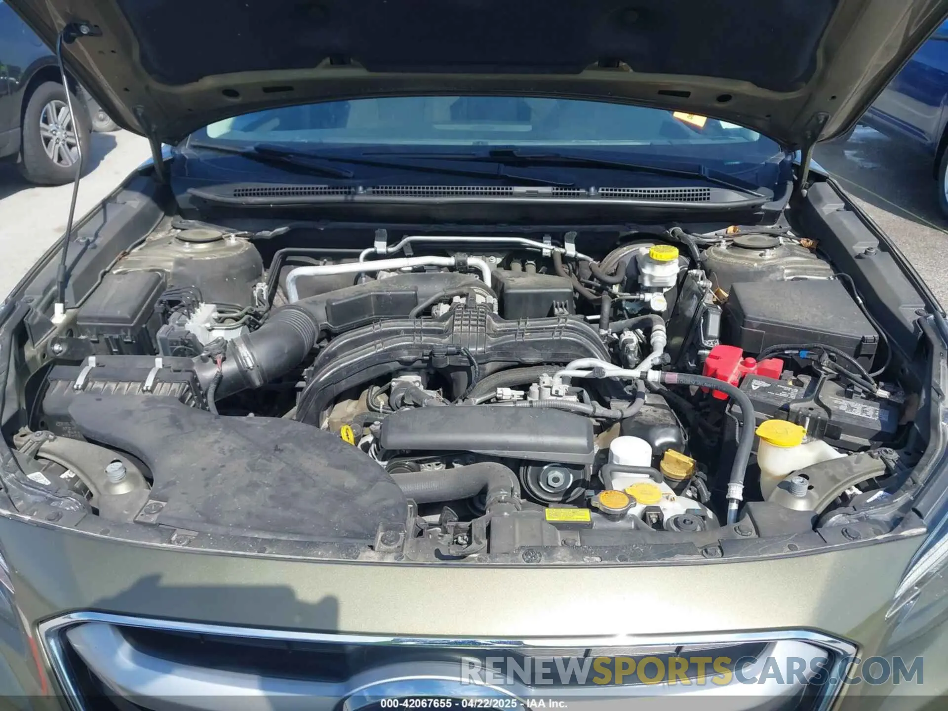 10 fotografías del automóvil dañado 4S4BTACC7L3110523 SUBARU OUTBACK 2020