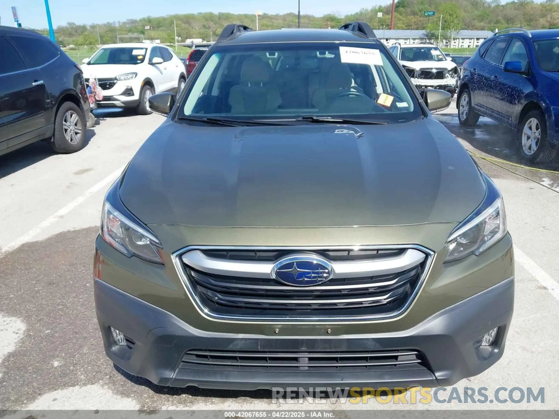 12 fotografías del automóvil dañado 4S4BTACC7L3110523 SUBARU OUTBACK 2020