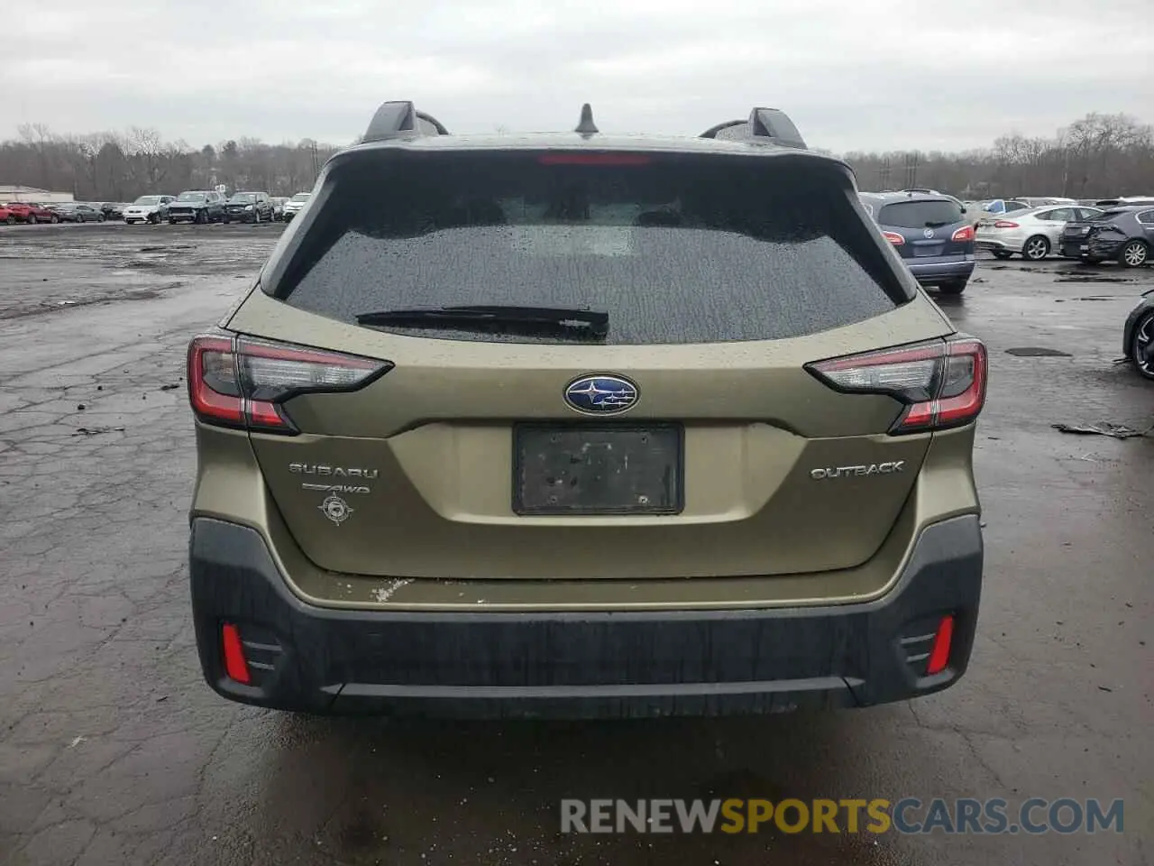 6 fotografías del automóvil dañado 4S4BTACC7L3144963 SUBARU OUTBACK 2020