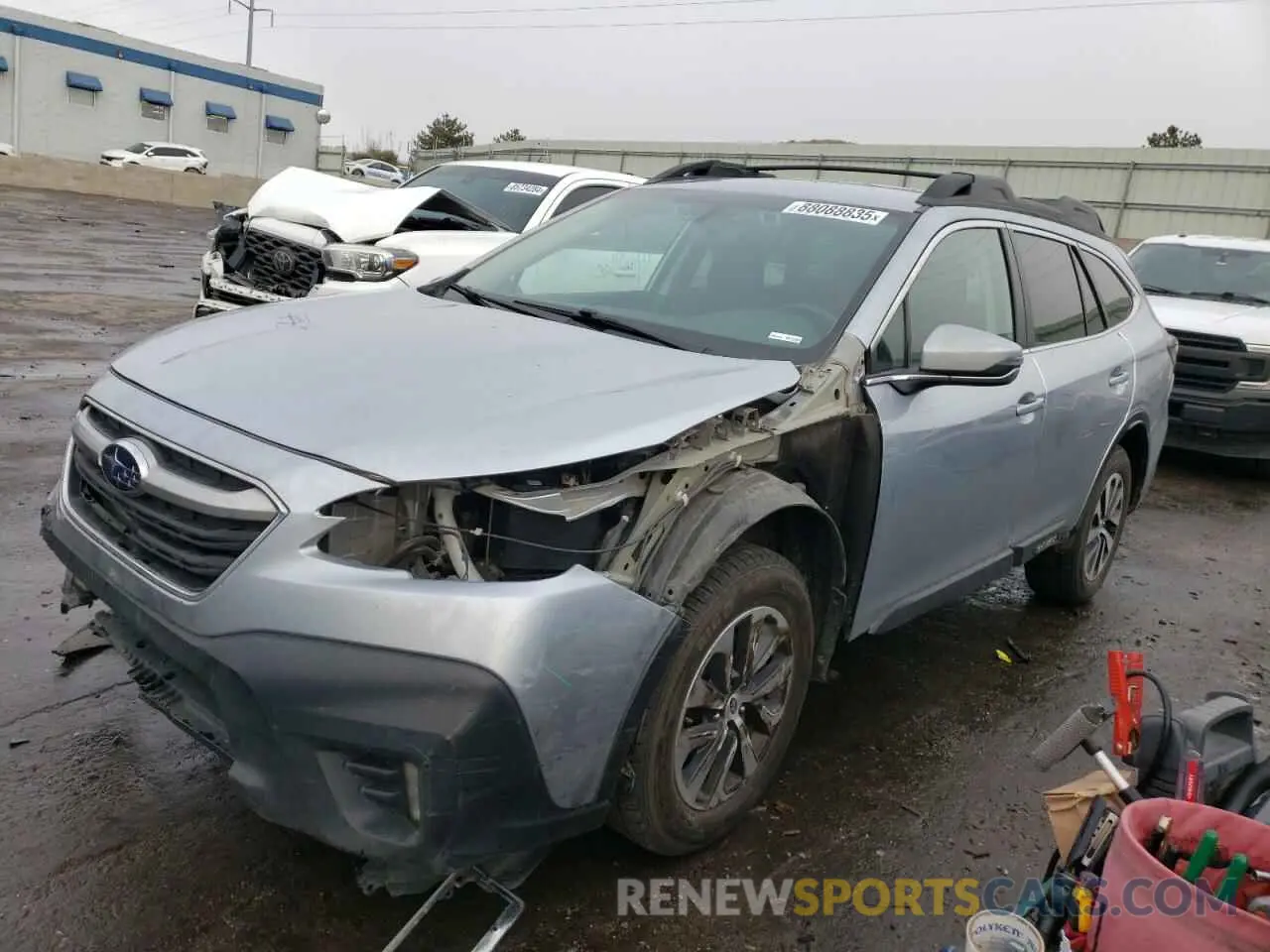 1 fotografías del automóvil dañado 4S4BTACC7L3231729 SUBARU OUTBACK 2020