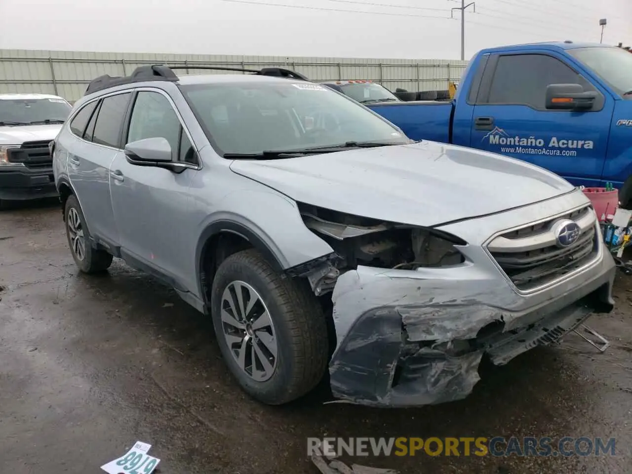 4 fotografías del automóvil dañado 4S4BTACC7L3231729 SUBARU OUTBACK 2020