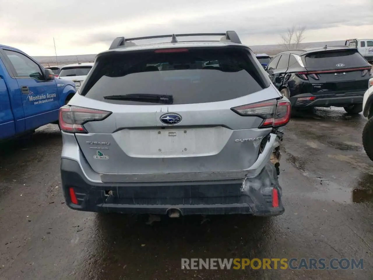6 fotografías del automóvil dañado 4S4BTACC7L3231729 SUBARU OUTBACK 2020