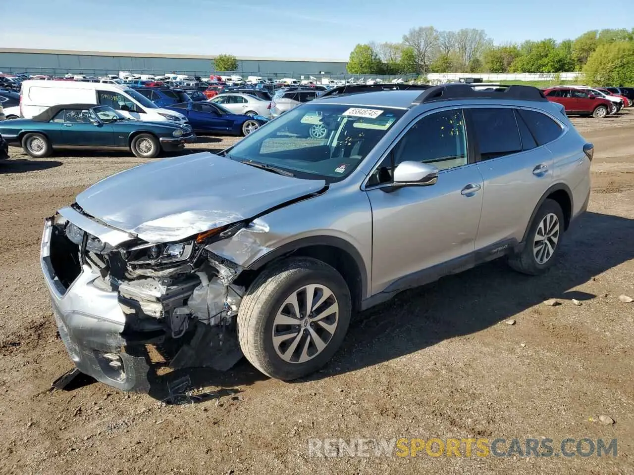1 fotografías del automóvil dañado 4S4BTACC8L3259961 SUBARU OUTBACK 2020
