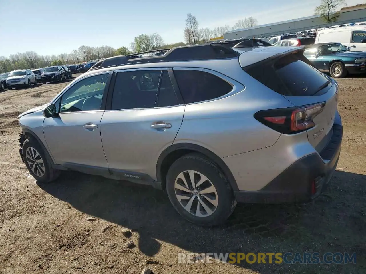2 fotografías del automóvil dañado 4S4BTACC8L3259961 SUBARU OUTBACK 2020