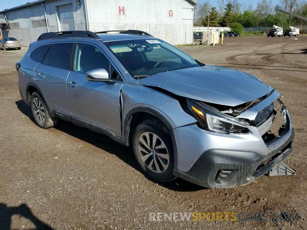 4 fotografías del automóvil dañado 4S4BTACC8L3259961 SUBARU OUTBACK 2020
