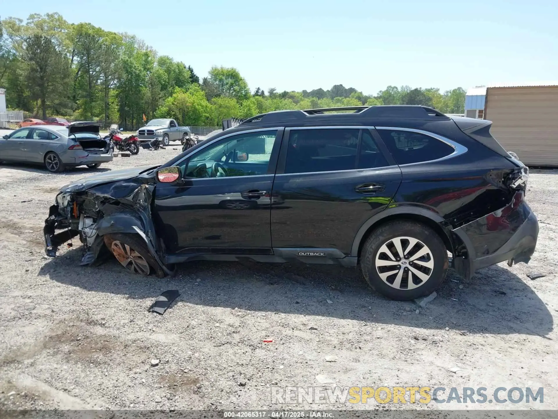 14 fotografías del automóvil dañado 4S4BTACCXL3102836 SUBARU OUTBACK 2020