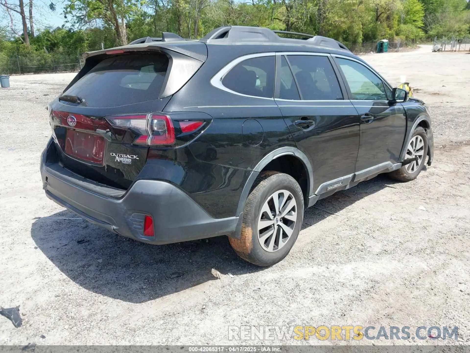 4 fotografías del automóvil dañado 4S4BTACCXL3102836 SUBARU OUTBACK 2020