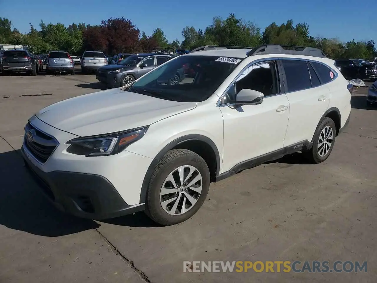 1 fotografías del automóvil dañado 4S4BTACCXL3126800 SUBARU OUTBACK 2020