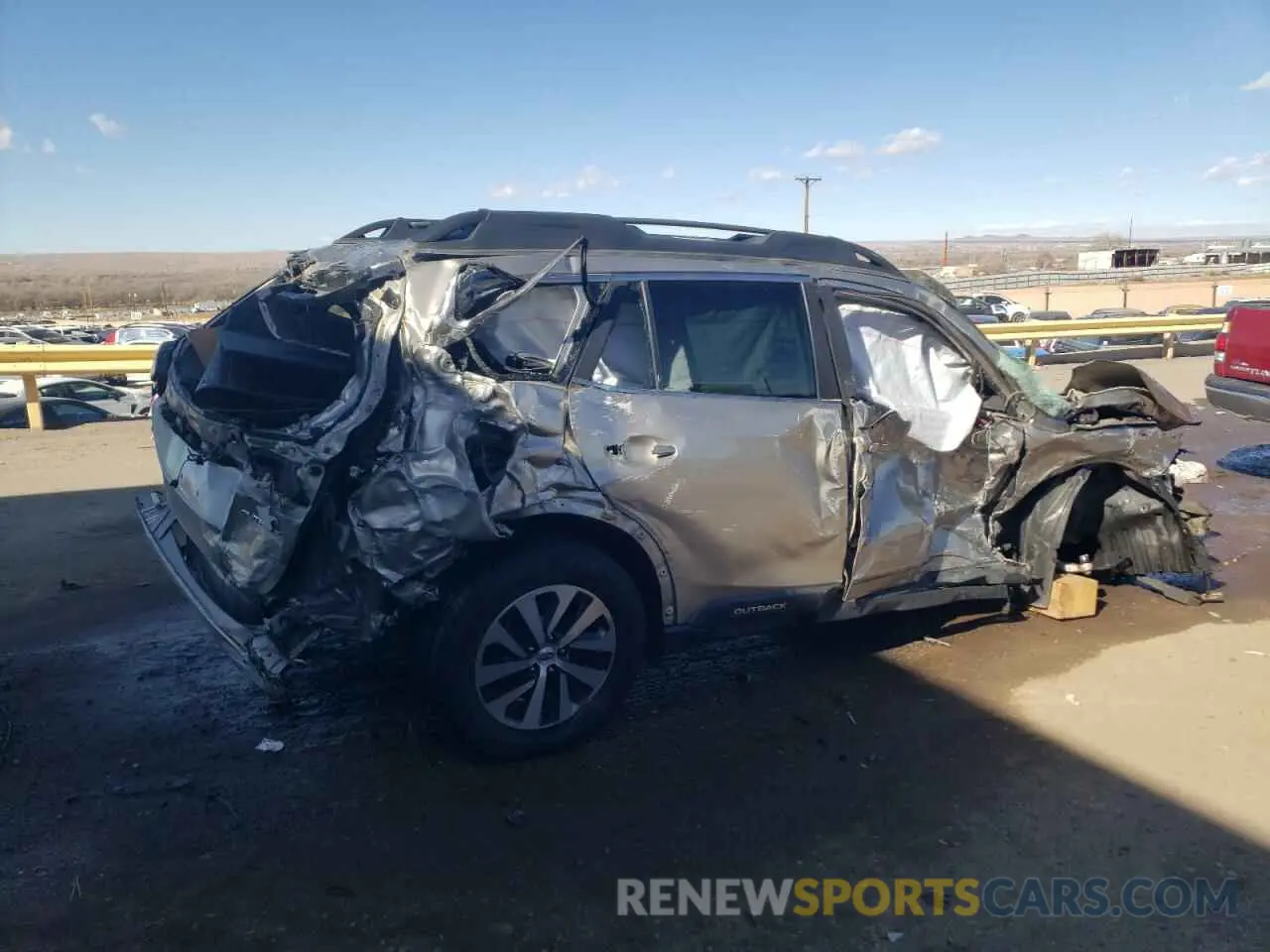 3 fotografías del automóvil dañado 4S4BTAEC1L3193752 SUBARU OUTBACK 2020