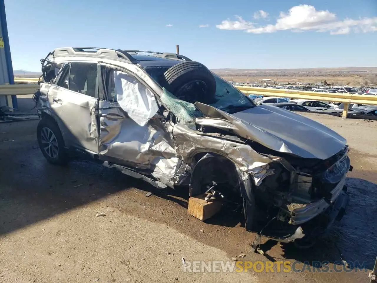 4 fotografías del automóvil dañado 4S4BTAEC1L3193752 SUBARU OUTBACK 2020