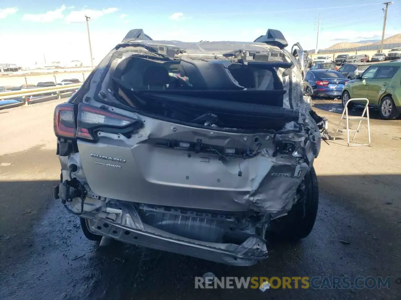 6 fotografías del automóvil dañado 4S4BTAEC1L3193752 SUBARU OUTBACK 2020
