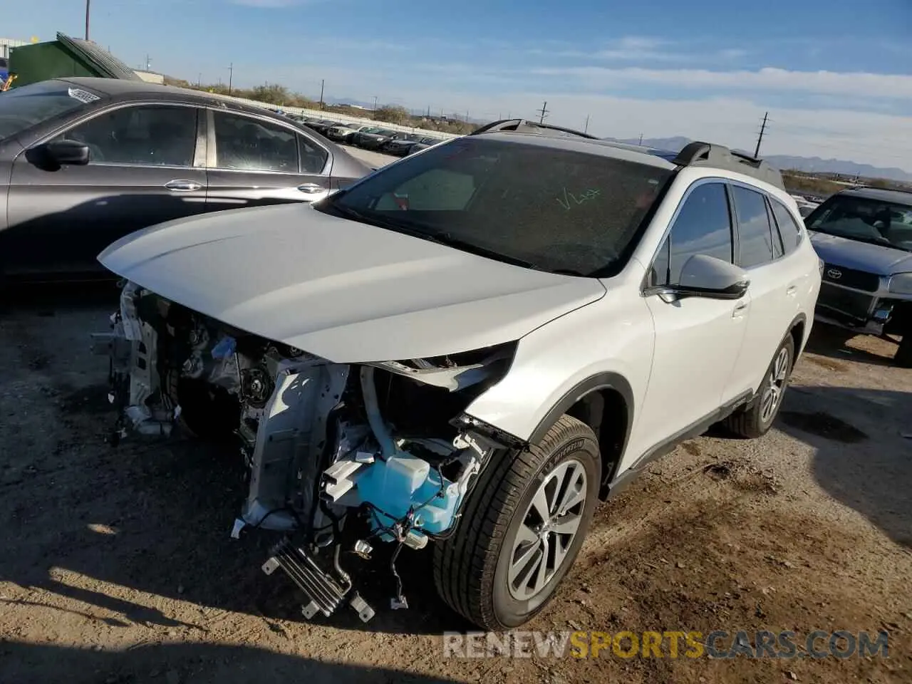 1 fotografías del automóvil dañado 4S4BTAEC1L3250788 SUBARU OUTBACK 2020
