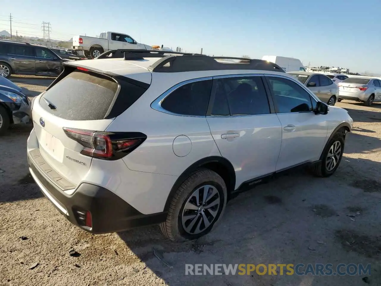3 fotografías del automóvil dañado 4S4BTAEC1L3250788 SUBARU OUTBACK 2020
