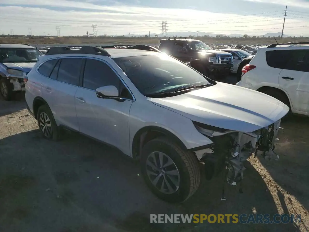 4 fotografías del automóvil dañado 4S4BTAEC1L3250788 SUBARU OUTBACK 2020