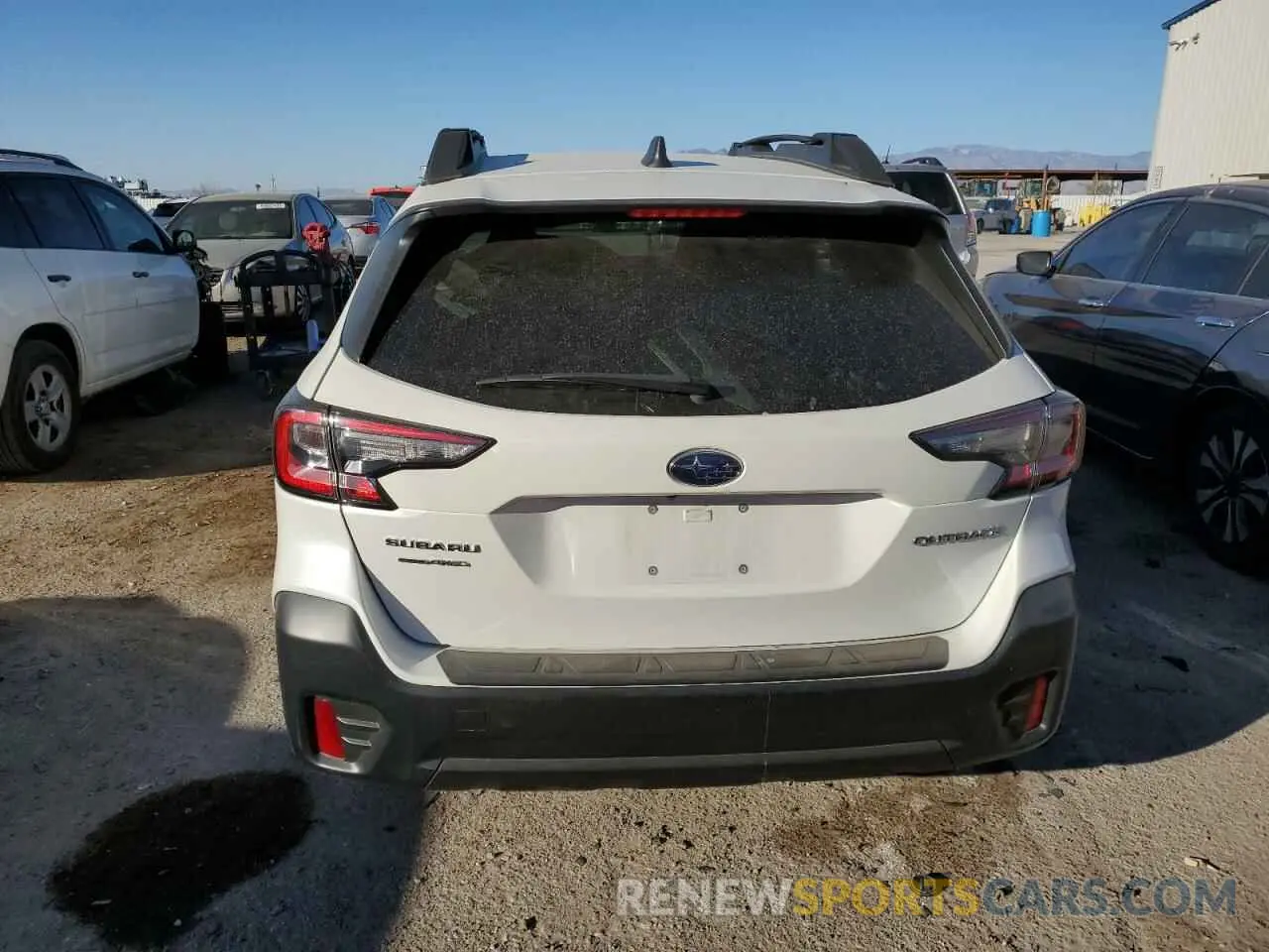6 fotografías del automóvil dañado 4S4BTAEC1L3250788 SUBARU OUTBACK 2020
