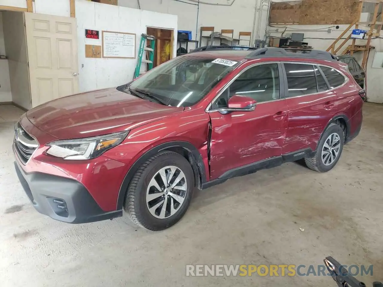 1 fotografías del automóvil dañado 4S4BTAEC2L3268636 SUBARU OUTBACK 2020