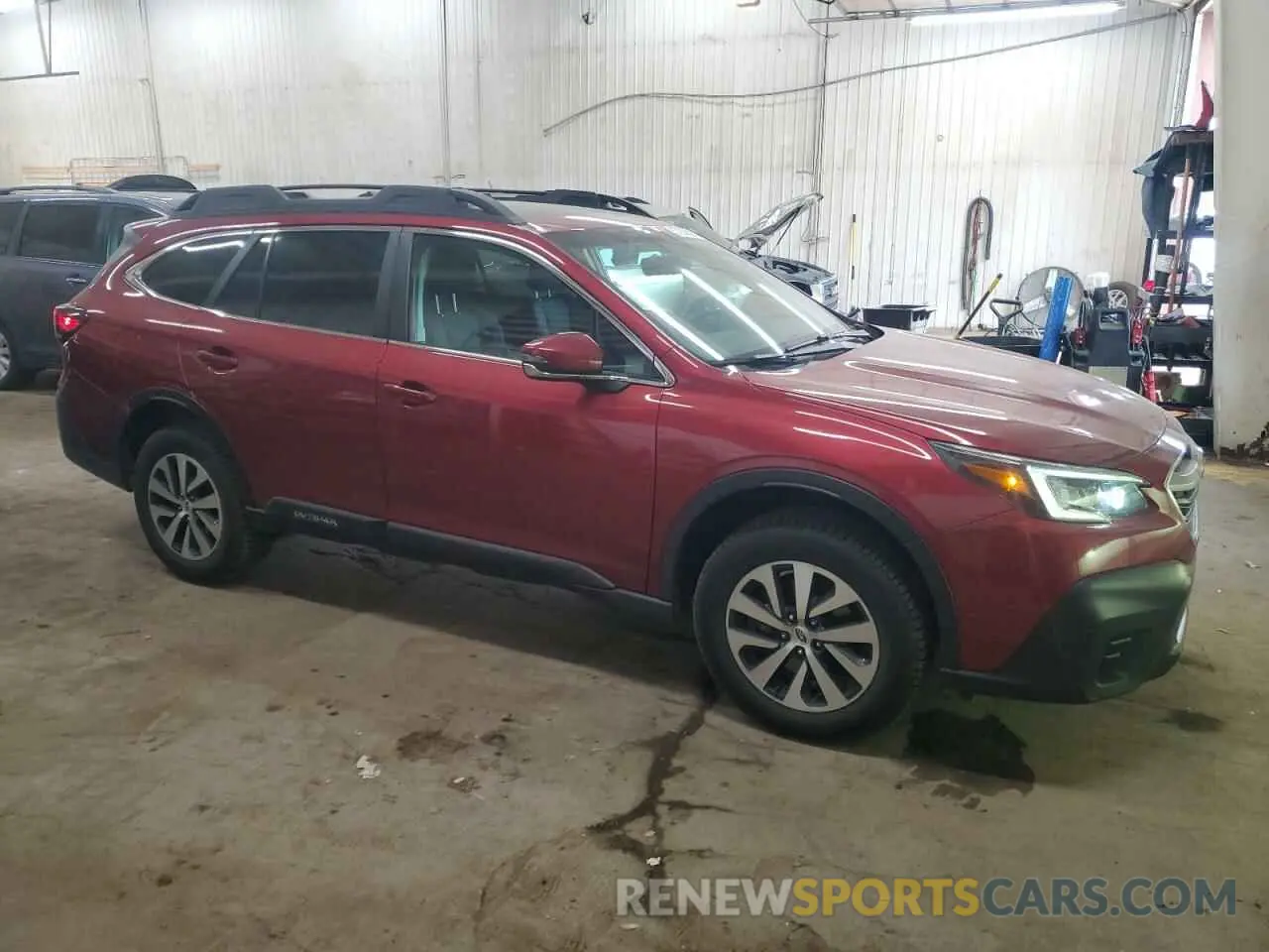 4 fotografías del automóvil dañado 4S4BTAEC2L3268636 SUBARU OUTBACK 2020