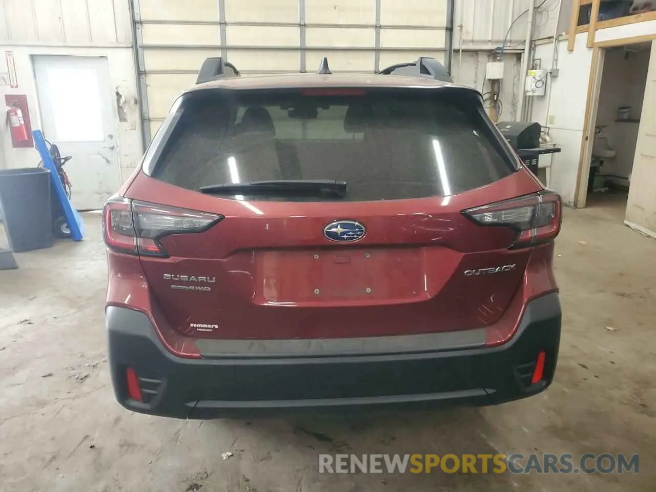 6 fotografías del automóvil dañado 4S4BTAEC2L3268636 SUBARU OUTBACK 2020
