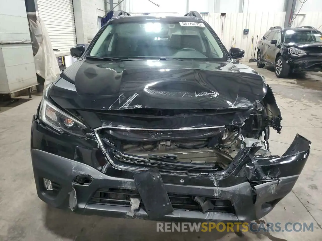 5 fotografías del automóvil dañado 4S4BTAEC3L3142222 SUBARU OUTBACK 2020