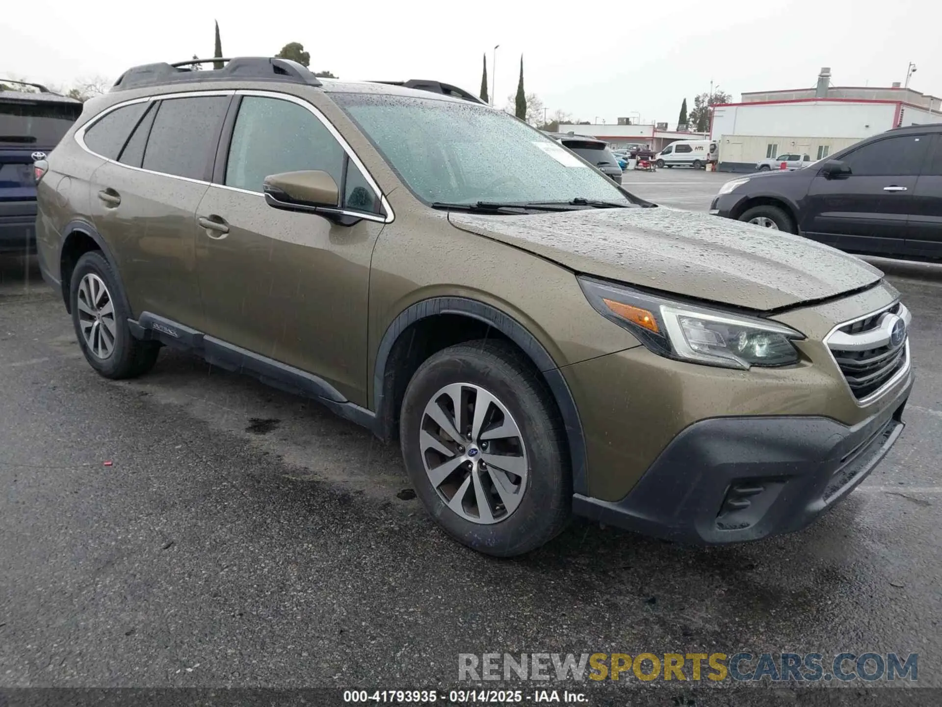 1 fotografías del automóvil dañado 4S4BTAEC3L3174779 SUBARU OUTBACK 2020