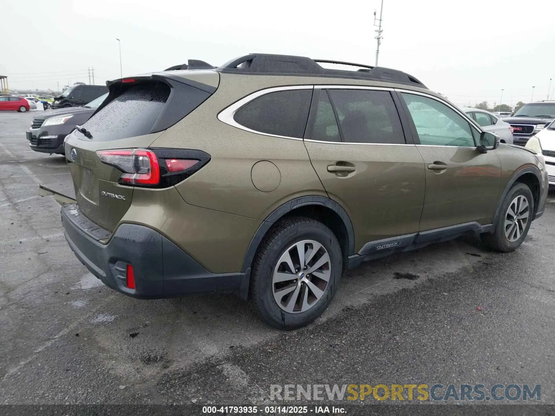 4 fotografías del automóvil dañado 4S4BTAEC3L3174779 SUBARU OUTBACK 2020