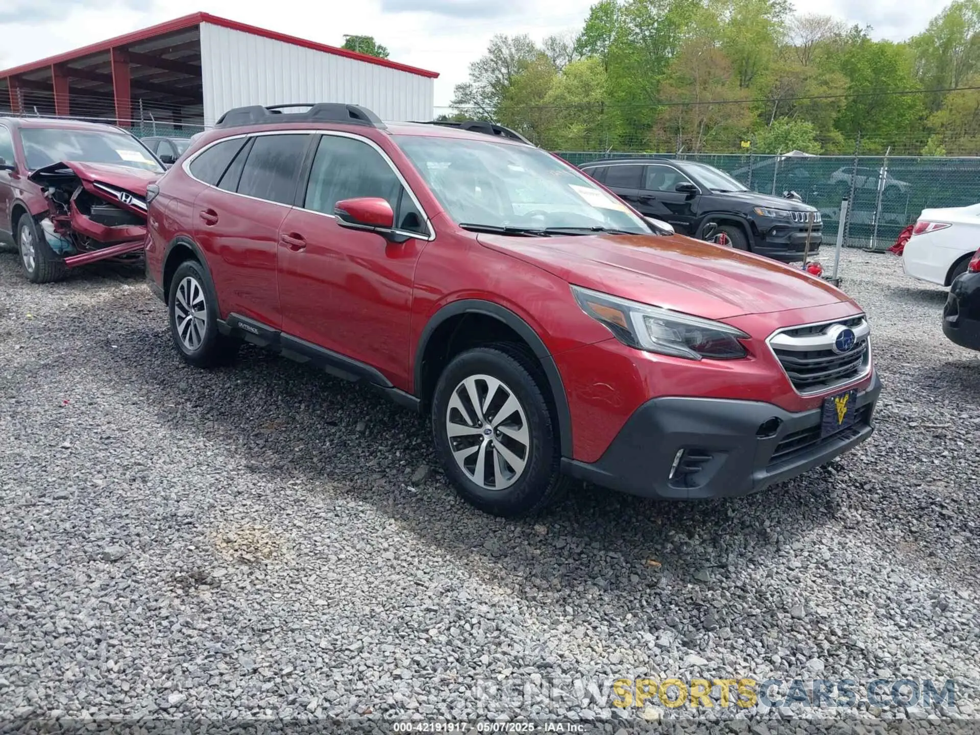 1 fotografías del automóvil dañado 4S4BTAEC3L3230073 SUBARU OUTBACK 2020