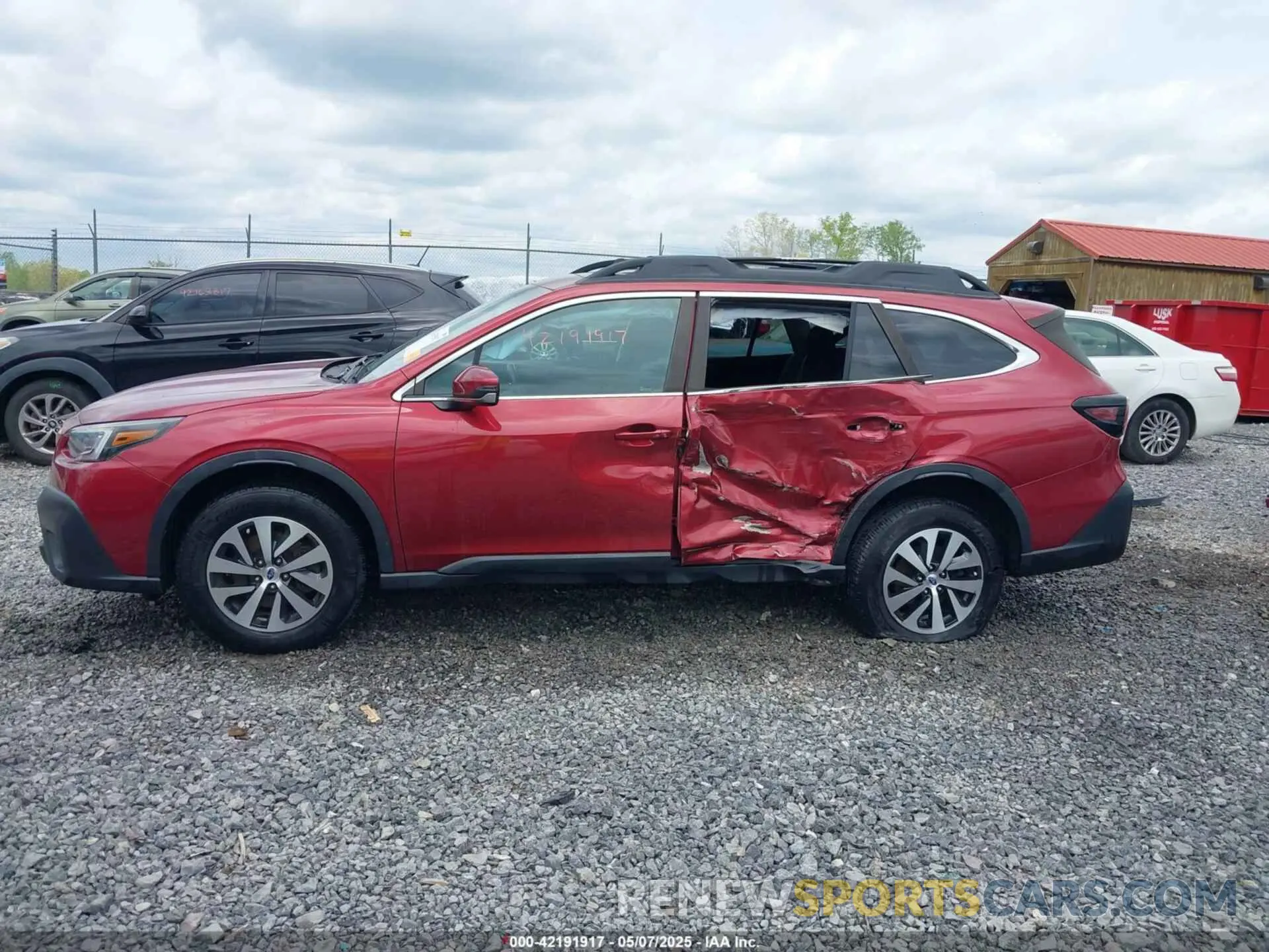 15 fotografías del automóvil dañado 4S4BTAEC3L3230073 SUBARU OUTBACK 2020