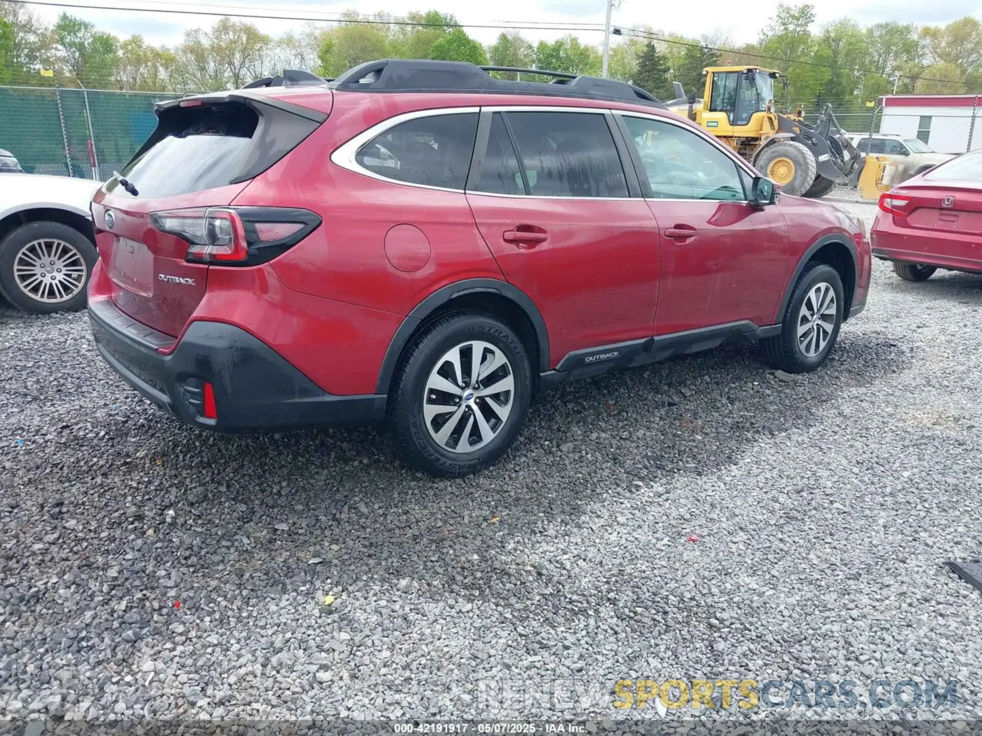 4 fotografías del automóvil dañado 4S4BTAEC3L3230073 SUBARU OUTBACK 2020